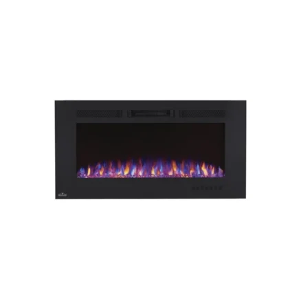 Cheminée électrique Allure 42 Napoleon – façade noire mate